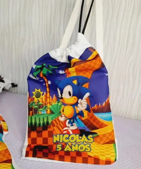 Kit com - 10 Kit Diversão - Sonic