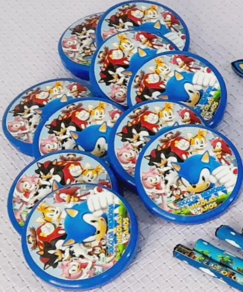 Kit com - 10 Kit Diversão - Sonic