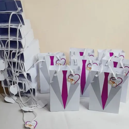 Kit com 10 Bolsinha Casamento