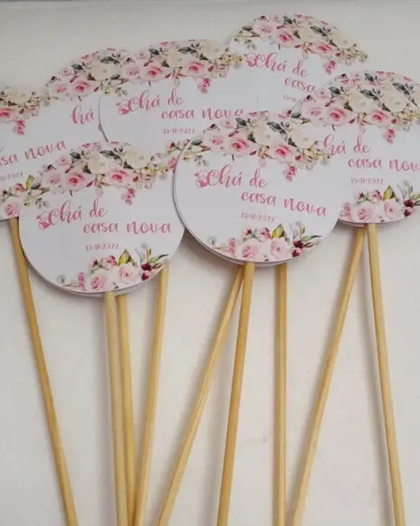 Kit com 10 Cachepô Centro de Mesa - Chá de Casa Nova