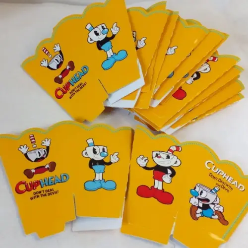 Kit com 10 Cachepô Centro de Mesa - Cuphead