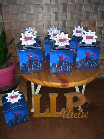 Kit com 10 Caixa Box com Alça