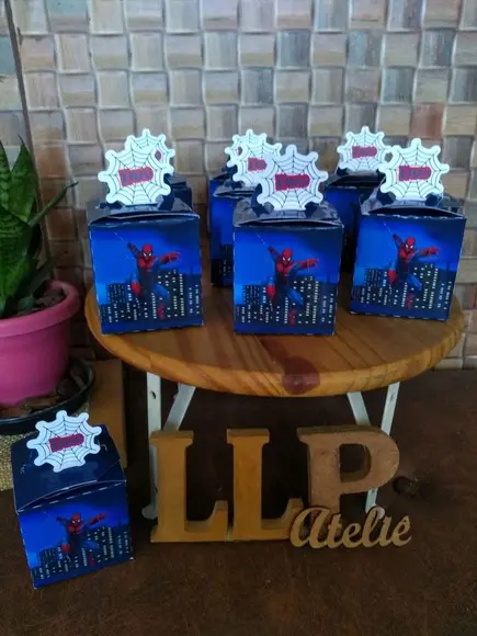 Kit com 10 Caixa Box com Alça