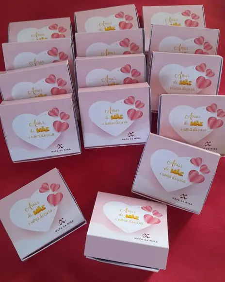 Kit com 10 Caixa Porta Bis Tripla