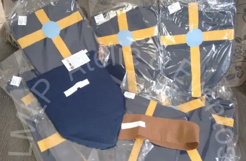 Kit com 10 Espadas e 10 Escudos em Feltro