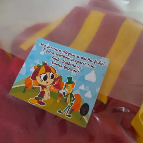 Kit com 10 Fantoche em Feltro - Emília