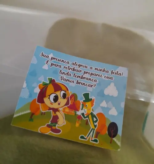 Kit com 10 Fantoche em Feltro - Visconde de Sabugosa