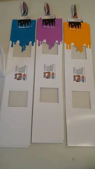 Kit com 10 Lapela para Caixa Acrílica - Pintando o Sete
