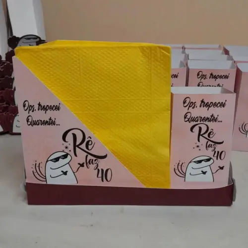 Kit com 10 Porta Guardanapo Luxo