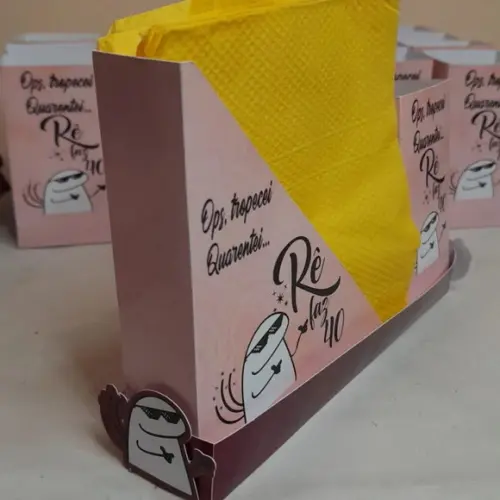 Kit com 10 Porta Guardanapo Luxo