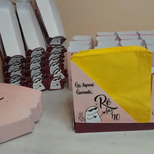 Kit com 10 Porta Guardanapo Luxo