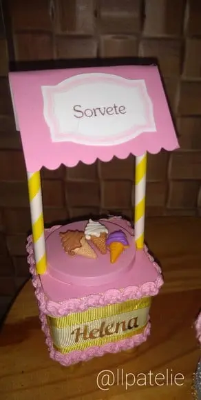 Kit com 10 Porta Jóias Luxo - Doceria