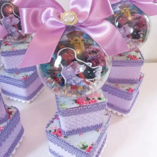 Kit com 10 Porta Jóias Luxo - Encanto