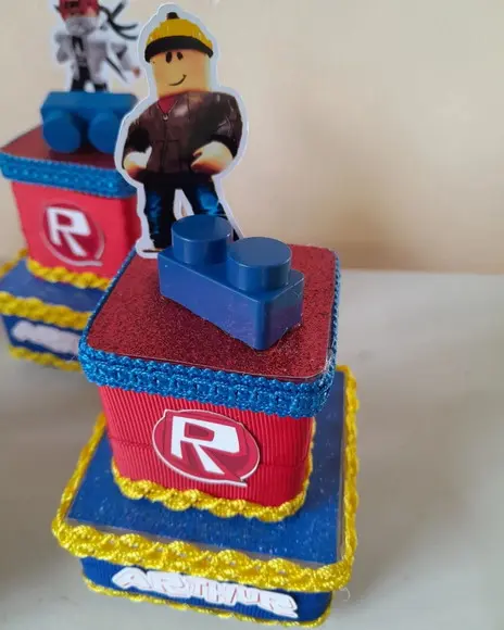 Kit com 10 Porta Jóias Luxo - Roblox
