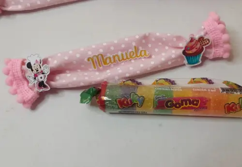Kit com 10 Porta Jujuba Luxo Minnei
