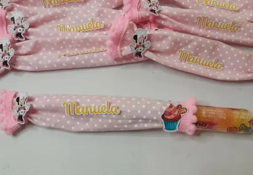Kit com 10 Porta Jujuba Luxo Minnei
