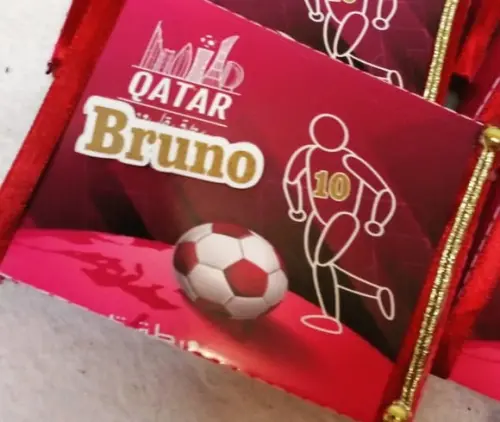 Kit com 10 Porta Kitkat 3d Luxo - Futebol