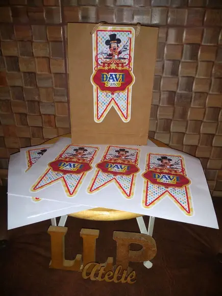 Kit com 10 Tag para Bolsa
