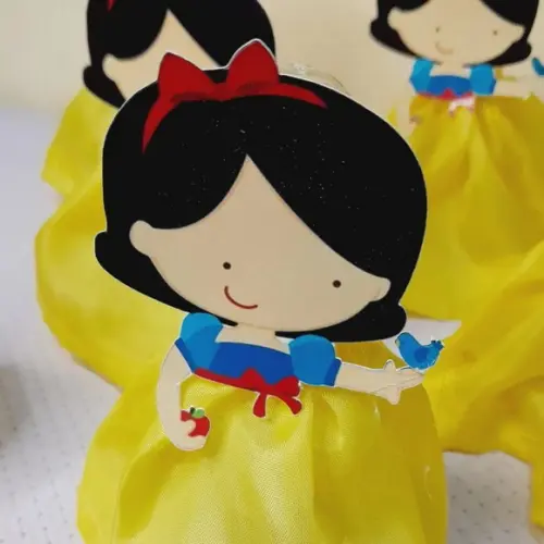 Kit com 10 Tubete de Luxo - Branca de Neve