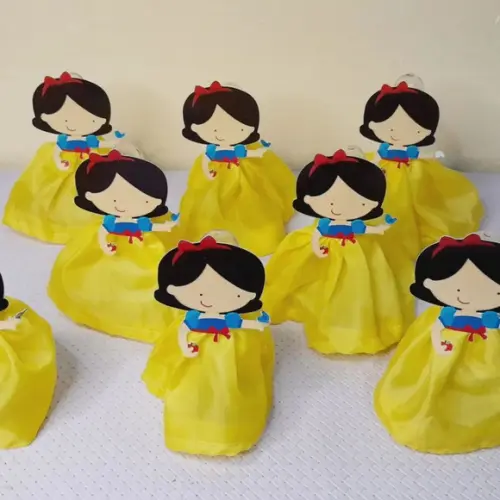 Kit com 10 Tubete de Luxo - Branca de Neve