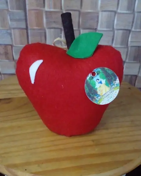 Kit com 12 Peso de Porta Maçã - Branca de Neve