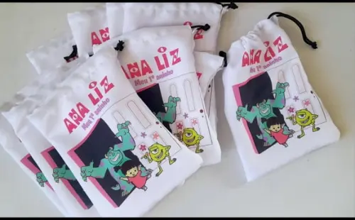 Kit com 15 Saco Surpresa - Monstro Sa