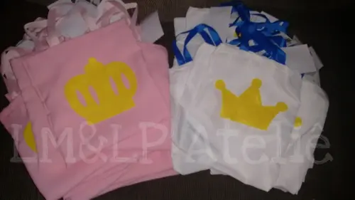 Kit com 15 Sacolas em Tecido Diversos