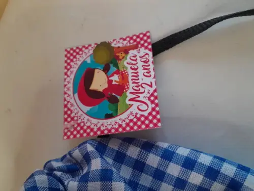Kit com 15 Sacomochila Tecido - Chapeuzinho Vermelho