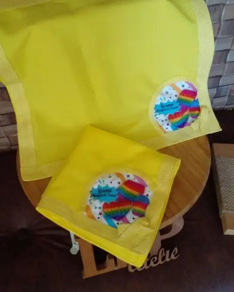 Kit com 2 Guardanapo de Tecido
