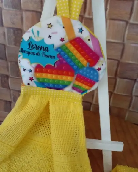 Kit com 2 Toalha Bate Mão