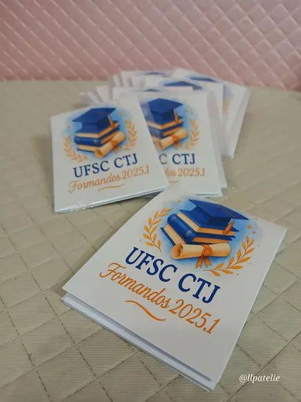 Kit com 20 Blocos de Anotações - Formatura