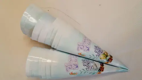 Kit com 20 Cone Porta Suspiros/ Pipoca