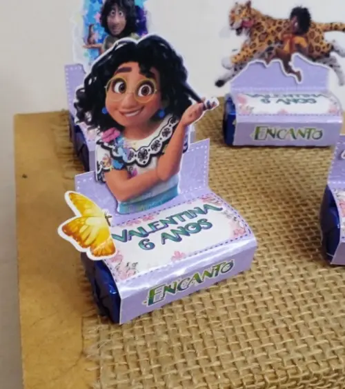 Kit com 20 Porta Bis Duplo 3d - Encanto