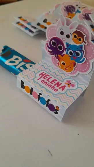 Kit com 20 Porta Bis Duplo 3d- Bolofofo
