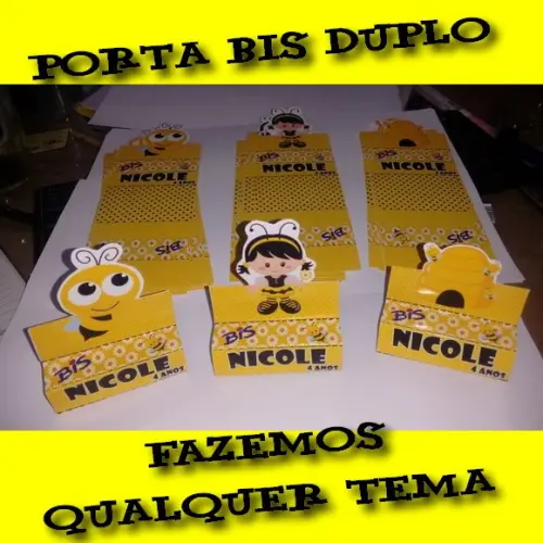 Kit com 20 Porta Bis Duplo Desmontado