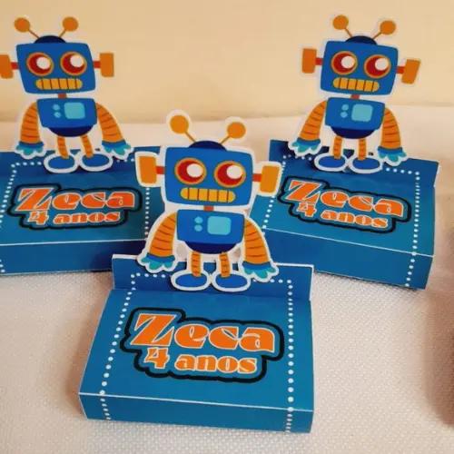 Kit com 20 Porta Bis Duplo, Robô