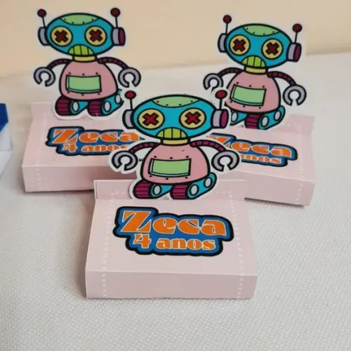 Kit com 20 Porta Bis Duplo, Robô