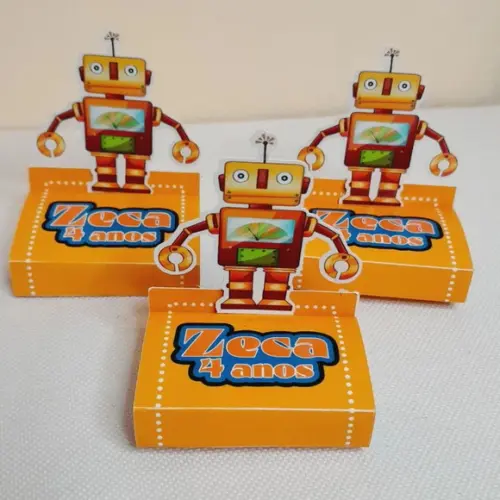 Kit com 20 Porta Bis Duplo, Robô