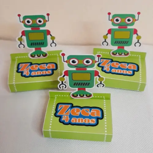 Kit com 20 Porta Bis Duplo, Robô