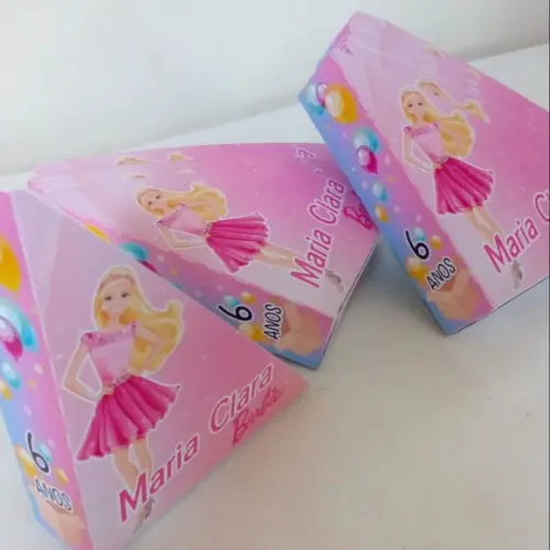 Kit com 20 Porta Guardanapo Barbie