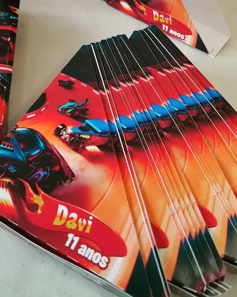 Kit com 20 Porta Guardanapos Hotwheels