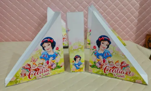 Kit com 20 Porta Guardanapos-branca de Neve