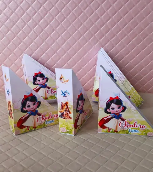 Kit com 20 Porta Guardanapos-branca de Neve