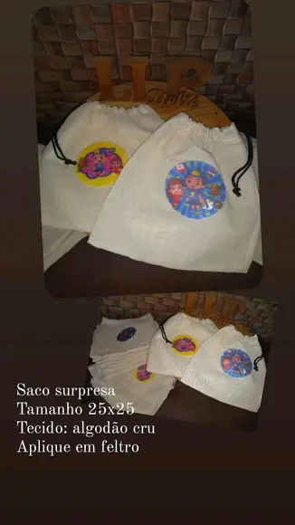 Kit com 20 Saco Surpresa
