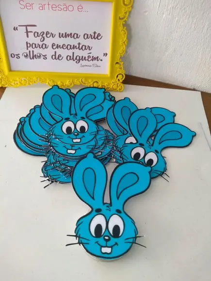 Kit com 20 Sansão - Aplique para Latinha