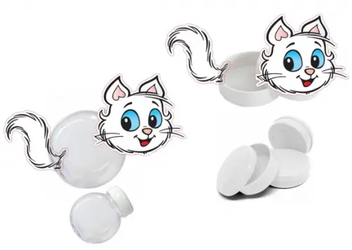 Kit com 25 Mingau com Rabo- Aplique para Baleiro/latinha