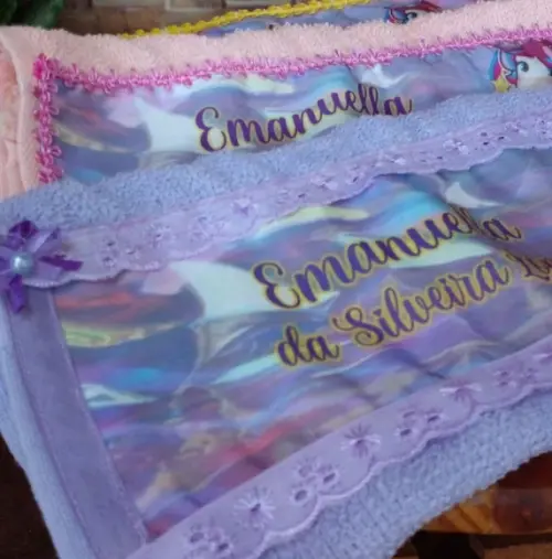 Kit com 3 Toalha de Mão Sublimada