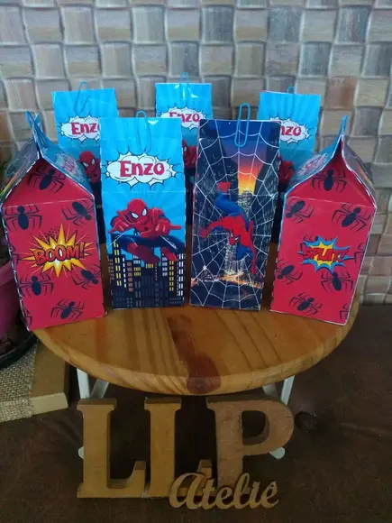 Kit com 5 Caixa Milk Clássica