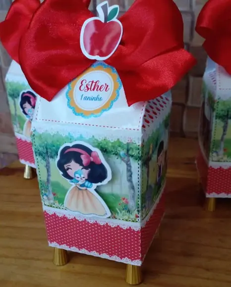 Kit com 5 Caixa Milk Luxo