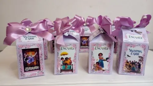 Kit com 5 Caixa Milk Scrap Luxo - Encanto